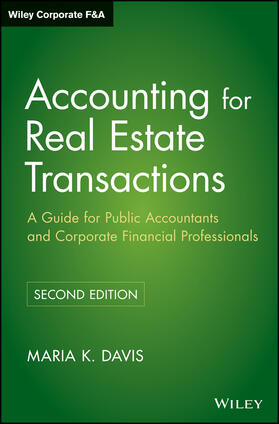 Davis |  Accounting for Real Estate Transactions | Buch |  Sack Fachmedien