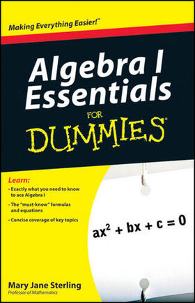 Sterling |  Algebra I Essentials For Dummies | Buch |  Sack Fachmedien