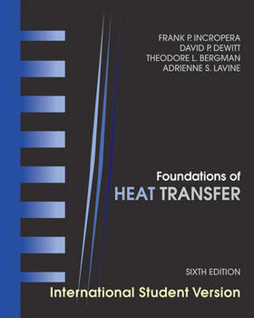 Bergman / Incropera / Lavine |  Foundations of Heat Transfer | Buch |  Sack Fachmedien