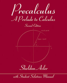 Axler |  Precalculus | Buch |  Sack Fachmedien
