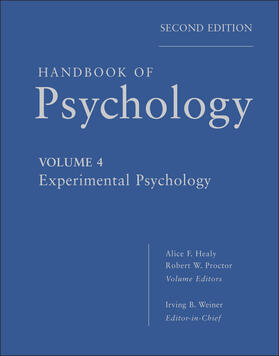 Weiner / Healy / Proctor |  Handbook of Psychology, Experimental Psychology | Buch |  Sack Fachmedien