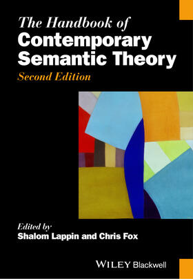 Lappin / Fox |  The Handbook of Contemporary Semantic Theory | Buch |  Sack Fachmedien