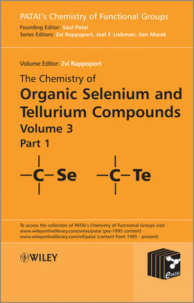 Rappoport / Liebman / Marek |  The Chemistry of Organic Selenium and Tellurium Compounds, Volume 3 | Buch |  Sack Fachmedien