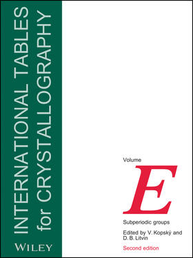 Kopský / Kopsky / Litvin |  International Tables for Crystallography, Volume E | Buch |  Sack Fachmedien