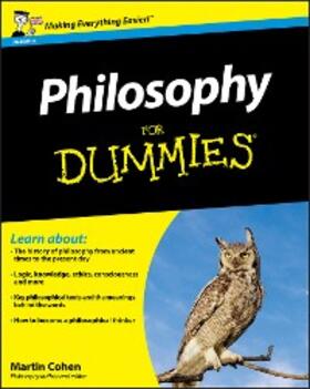 Cohen |  Philosophy For Dummies, UK Edition | eBook | Sack Fachmedien