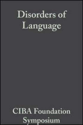 de Reuck / O'Connor |  Disorders of Language | eBook | Sack Fachmedien