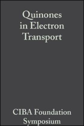 Wolstenholme / O'Connor |  Quinones in Electron Transport | eBook | Sack Fachmedien