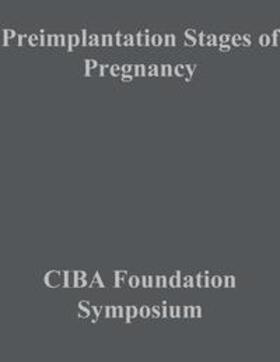 Wolstenholme / O'Connor |  Preimplantation Stages of Pregnancy | eBook | Sack Fachmedien