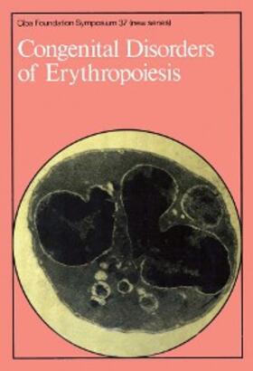 Porter / FitzSimons |  Congenital Disorders of Erythropoiesis | eBook | Sack Fachmedien