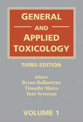 Marrs / Ballantyne / Syversen |  General and Applied Toxicology | Buch |  Sack Fachmedien