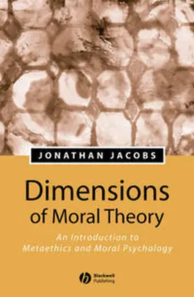 Jacobs |  Dimensions of Moral Theory | eBook | Sack Fachmedien