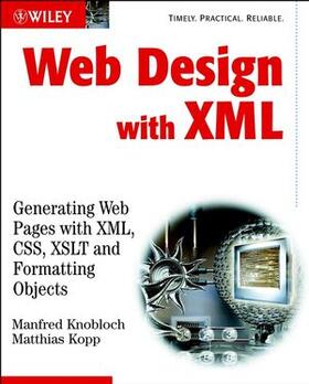 Knobloch / Kopp |  Web Design with XML | Buch |  Sack Fachmedien