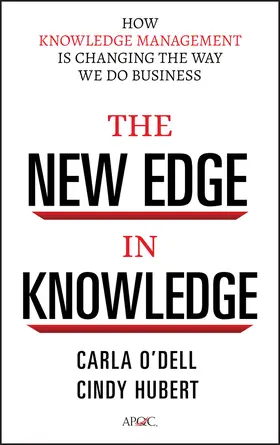 O'Dell / Hubert |  The New Edge in Knowledge | Buch |  Sack Fachmedien