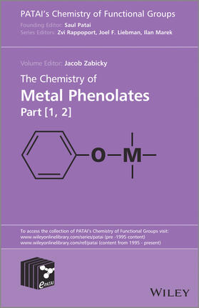 Zabicky / Rappoport / Liebman |  The Chemistry of Metal Phenolates | Buch |  Sack Fachmedien