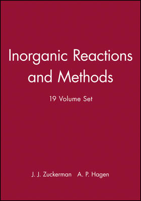 Zuckerman / Hagen |  Inorganic Reactions and Methods, Set | Buch |  Sack Fachmedien