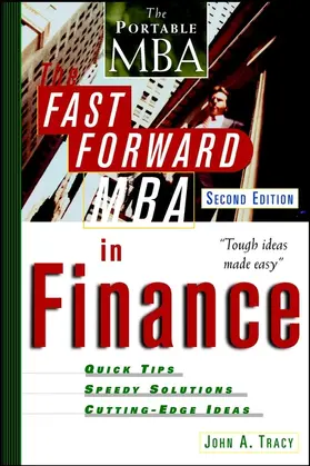 Tracy |  The Fast Forward MBA in Finance | Buch |  Sack Fachmedien