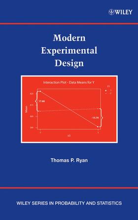 Ryan |  Modern Experimental Design | Buch |  Sack Fachmedien