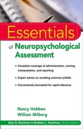 Hebben / Milberg |  Essentials of Neuropsychological Assessment | eBook | Sack Fachmedien