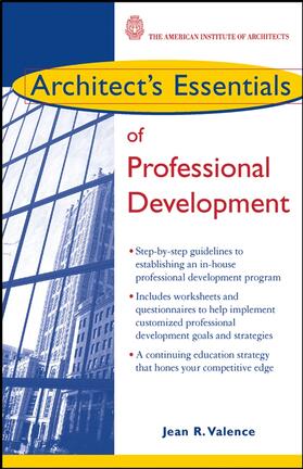 Valence |  Architect's Essentials of Professional Development | Buch |  Sack Fachmedien