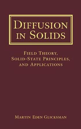 Glicksman |  Diffusion in Solids | Buch |  Sack Fachmedien