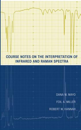 Mayo / Miller / Hannah |  Course Notes on the Interpretation of Infrared and Raman Spectra | Buch |  Sack Fachmedien