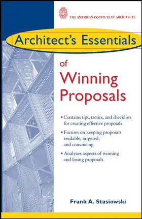 Stasiowski |  Architect's Essentials of Winning Proposals | Buch |  Sack Fachmedien