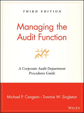 Cangemi / Singleton |  Managing the Audit Function | Buch |  Sack Fachmedien