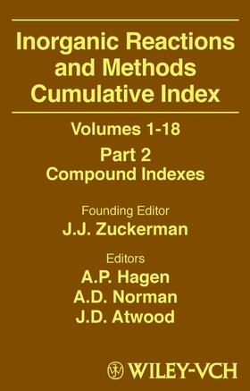 Zuckerman / Hagen / Norman |  Inorganic Reactions and Methods | Buch |  Sack Fachmedien