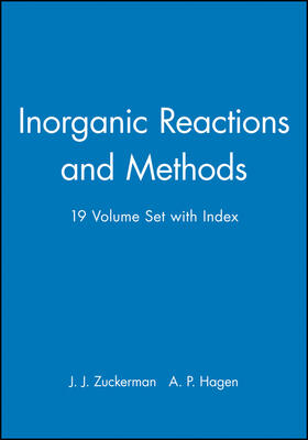 Hagen / Zuckerman |  Inorganic Reactions and Methods, Set | Buch |  Sack Fachmedien