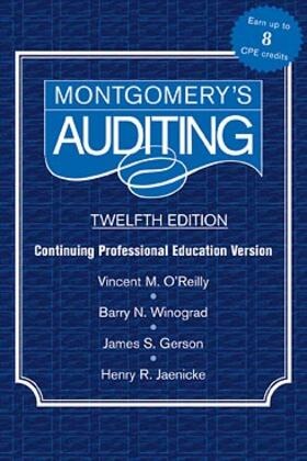 O'Reilly / McDonnell / Winograd |  Montgomery Auditing Continuing Professional Education | Buch |  Sack Fachmedien