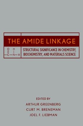 Greenberg / Breneman / Liebman |  The Amide Linkage | Buch |  Sack Fachmedien