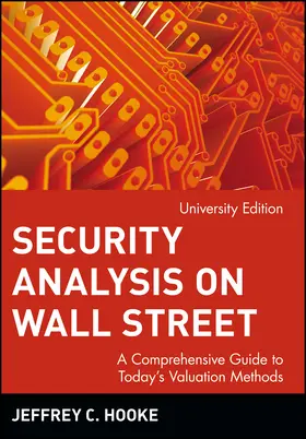 Hooke |  Security Analysis on Wall Street | Buch |  Sack Fachmedien