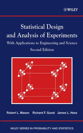 Mason / Gunst / Hess |  Statistical Design 2e | Buch |  Sack Fachmedien