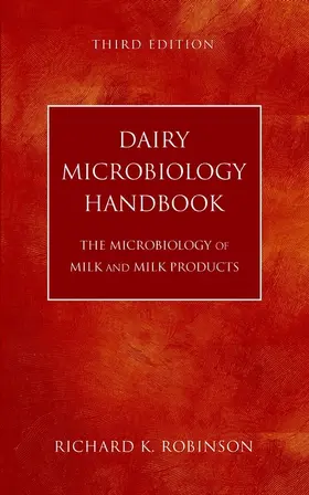 Robinson |  Dairy Microbiology Handbook | Buch |  Sack Fachmedien