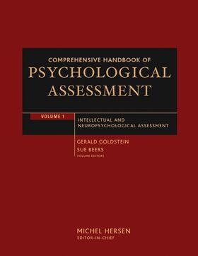 Goldstein / Beers / Hersen |  Comprehensive Handbook of Psychological Assessment, Volume 1 | Buch |  Sack Fachmedien