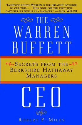 Miles |  The Warren Buffet CEO | Buch |  Sack Fachmedien