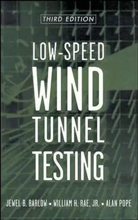 Barlow / Rae / Pope |  Low-Speed Wind Tunnel Testing | Buch |  Sack Fachmedien