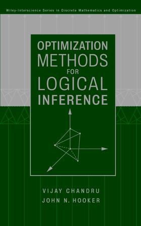 Chandru / Hooker |  Optimization Methods for Logical Inference | Buch |  Sack Fachmedien