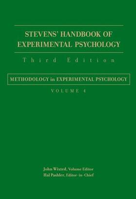 Wixted / Pashler |  Stevens' Handbook of Experimental Psychology, Methodology in Experimental Psychology | Buch |  Sack Fachmedien