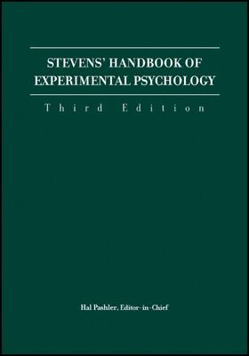 Yantis / Pashler / Medin |  Stevens' Handbook of Experimental Psychology, Set | Buch |  Sack Fachmedien