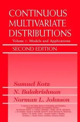 Kotz / Balakrishnan / Johnson |  Continuous Multivariate Distributions, Volume 1 | eBook | Sack Fachmedien