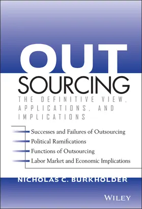 Burkholder |  Outsourcing | Buch |  Sack Fachmedien