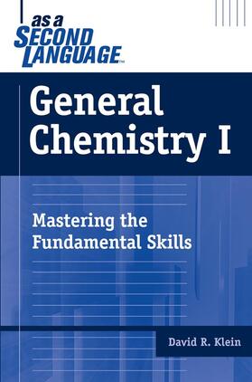 Klein |  General Chemistry I as a Second Language | Buch |  Sack Fachmedien