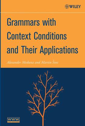 Meduna / Svec |  Grammars with Context Conditions and Their Applications | Buch |  Sack Fachmedien