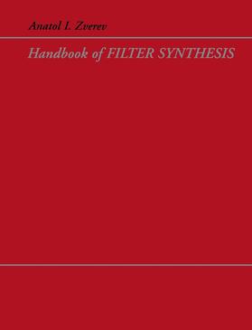 Zverev |  Handbook of Filter Synthesis | Buch |  Sack Fachmedien