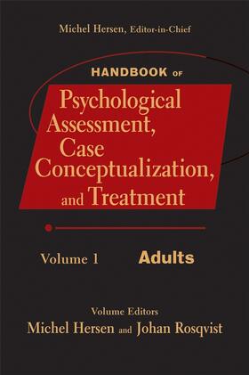 Hersen / Rosqvist |  Handbook of Psychological Assessment, Case Conceptualization, and Treatment, Volume 1 | Buch |  Sack Fachmedien