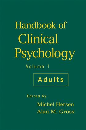 Hersen / Gross |  Handbook of Clinical Psychology, Volume 1 | Buch |  Sack Fachmedien