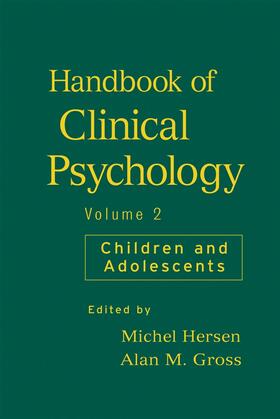 Hersen / Gross |  Handbook of Clinical Psychology, Volume 2 | Buch |  Sack Fachmedien