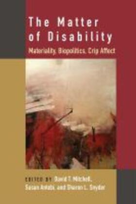  The Matter of Disability | Buch |  Sack Fachmedien