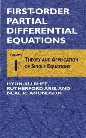 Rhee / Aris / Amundson |  First-Order Partial Differential Equations, Vol. 1 | eBook | Sack Fachmedien